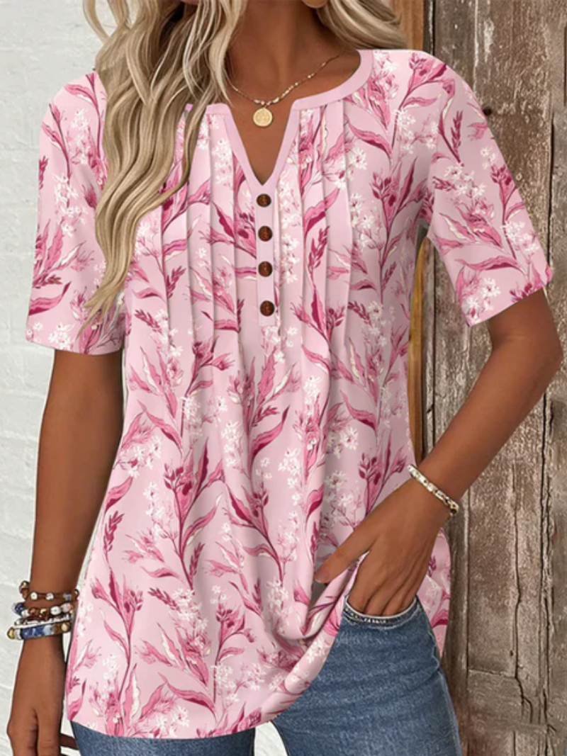 Mila – Bluse mit floralem druck