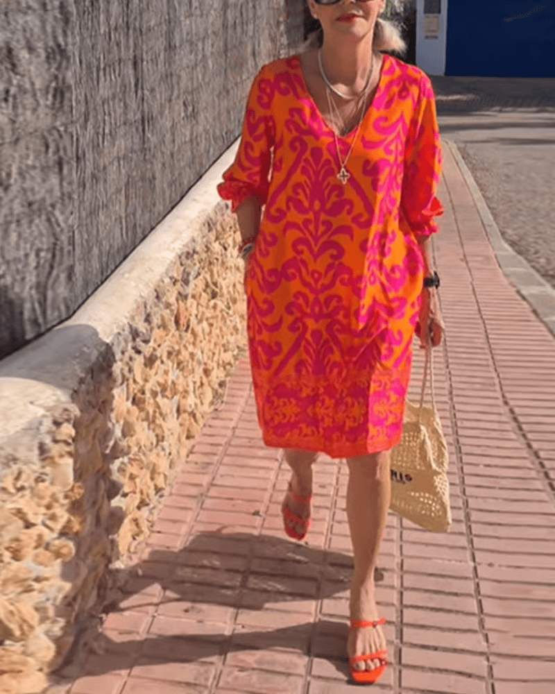 Luna™ - Elegantes Blumenkleid