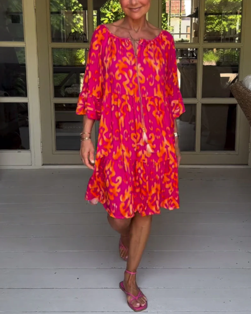 ARIMEA - LÄSSIGES BOHEMIAN KLEID