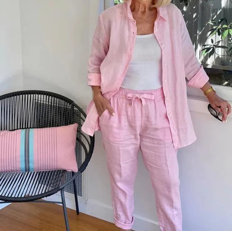 Nora – Zweiteiliges Set mit Bluse und Hose