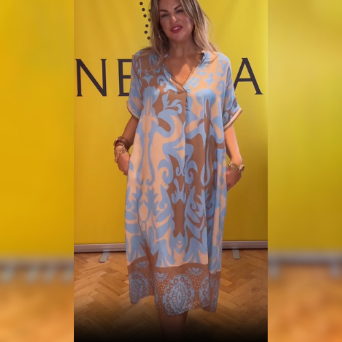 Nora™ - Elegantes Blumenkleid