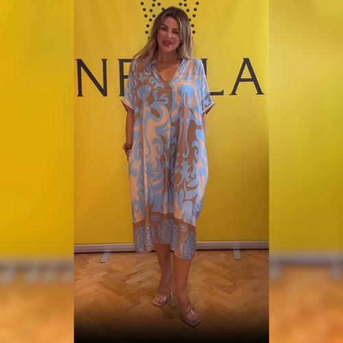 Nora™ - Elegantes Blumenkleid