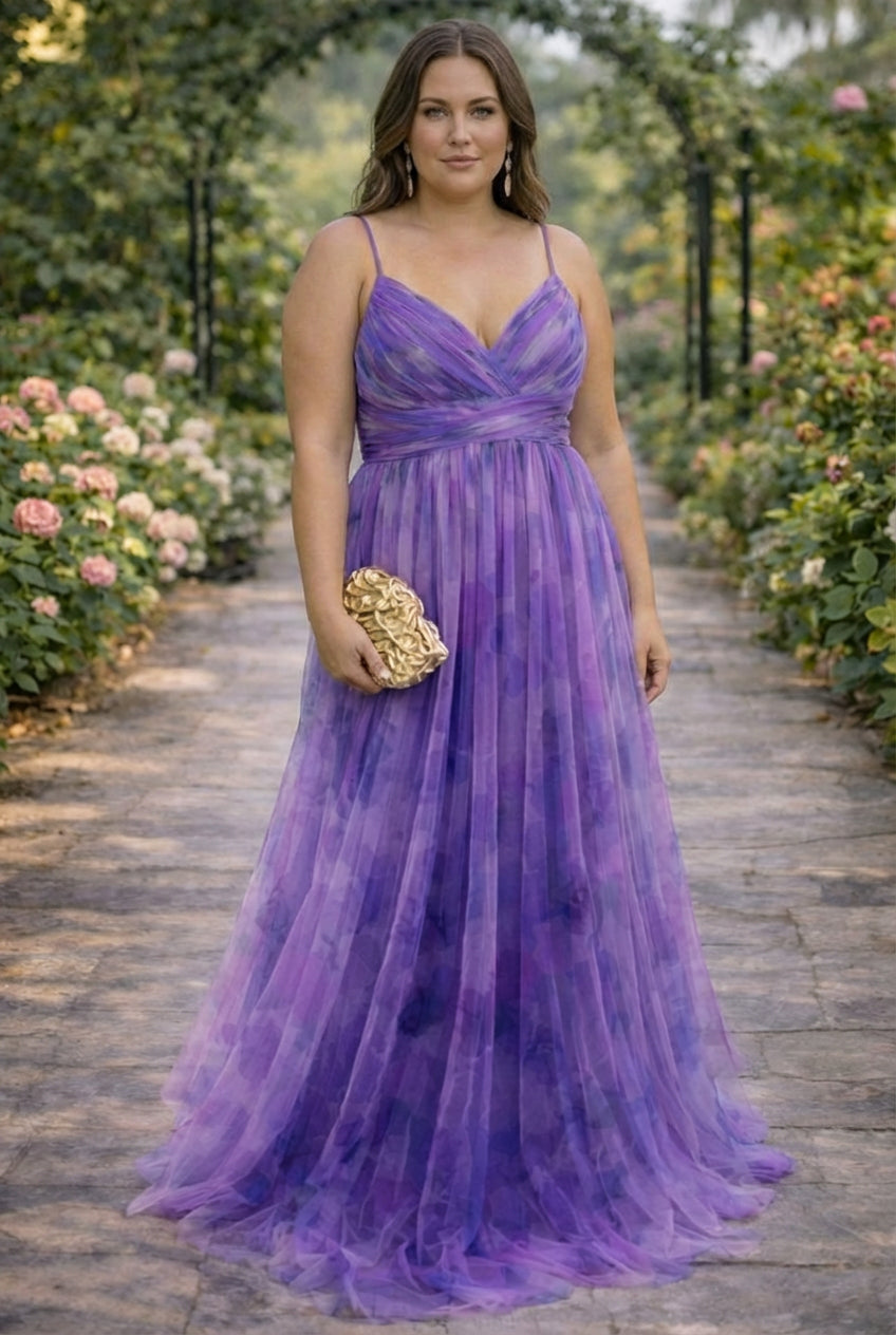 Giselle | Blumenkleid Maxi