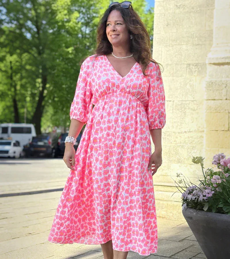 Mira – Kleid mit Schönem Druck