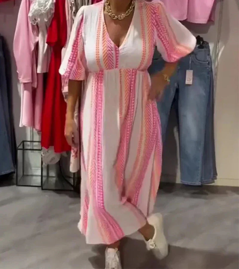 Mira – Kleid mit Schönem Druck
